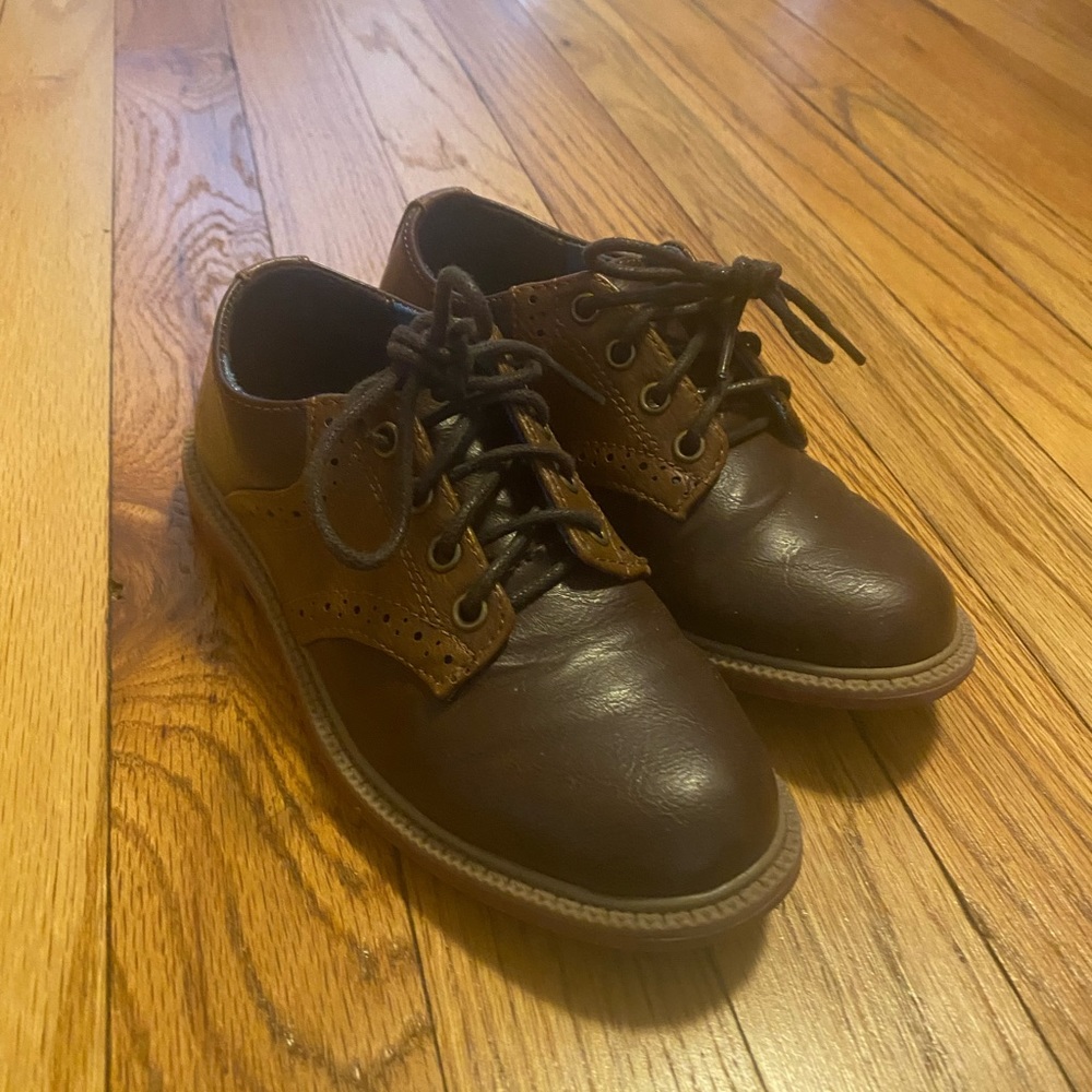 3/$35 Boys size 11 Oxford leather dress shoes